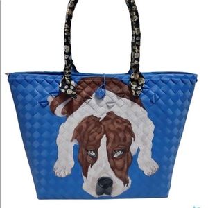 Handwoven, handcrafted & hand painted tote bags